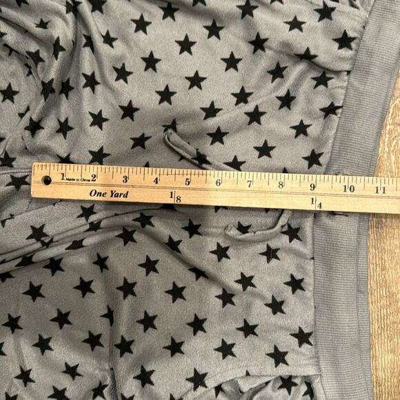 Muk Lucks Women's Butter Knit Loungewear Set Gray Black Size L - Picture 13 of 15